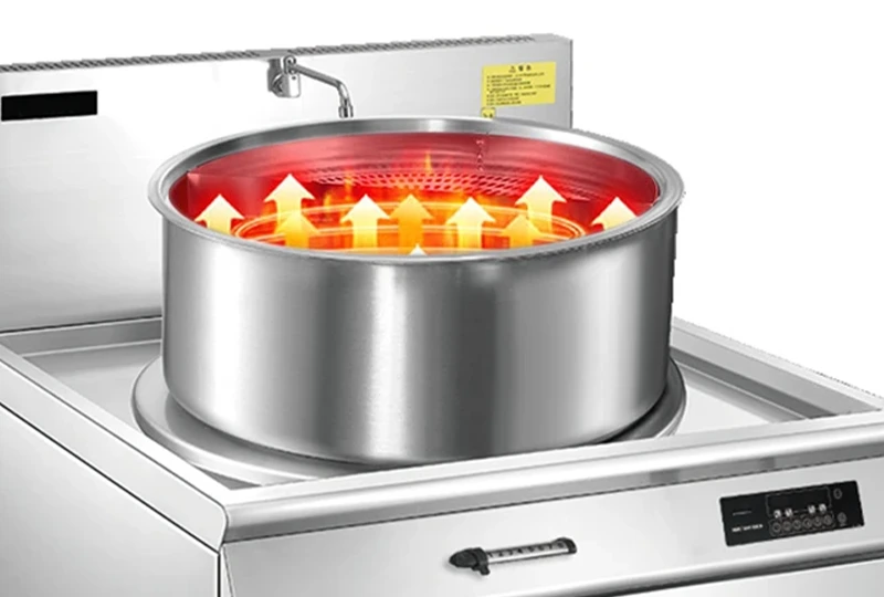 Energy-saving induction soup cooker