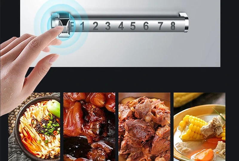 Precise control induction stock pot cooker