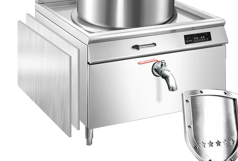 Stainless steel induction stock pot