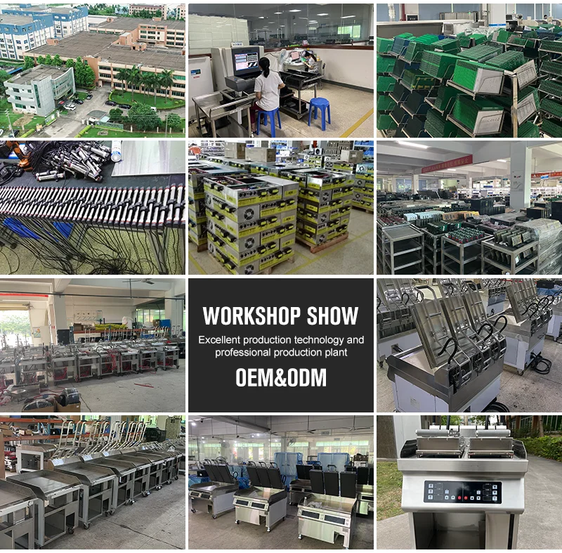 **alt标签**：Clamshell griddle factory for high-quality commercial cooking equipment manufacturing