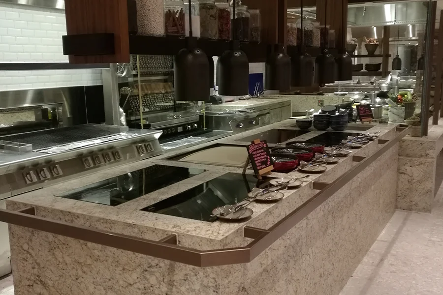 Commercial Built-in Induction Cooker for Kitchens