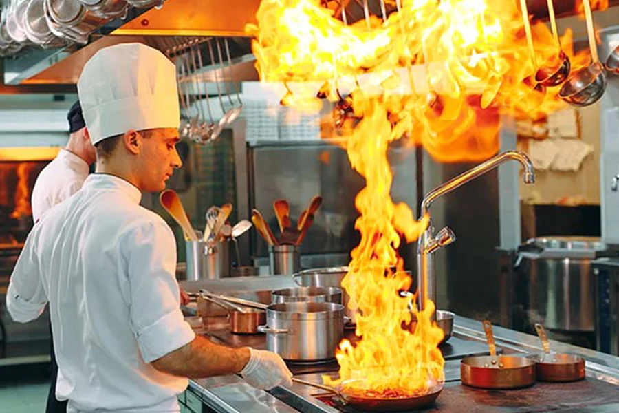 Commercial kitchen equipment for restaurants