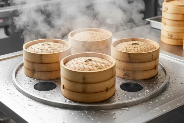 Commercial Dim Sum Steamer for consistent dim sum quality